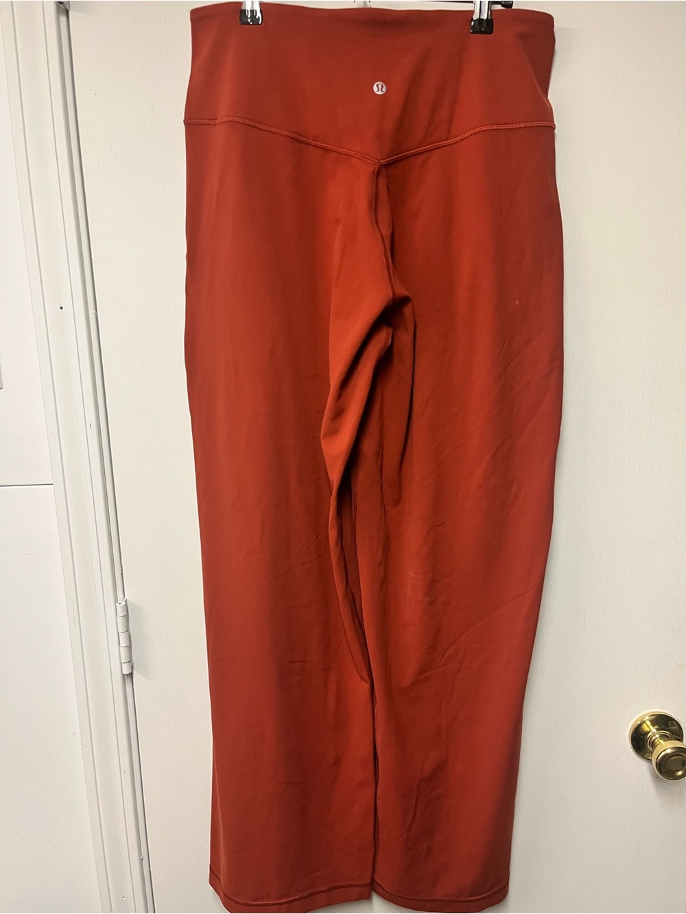 lululemon athletica High-Waist Wide-Leg Pants in Rust - Picture 4 of 6